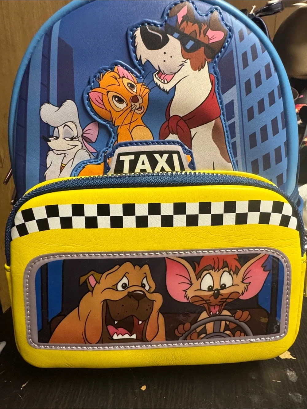 Disney Oliver and Company Mini Backpack and Wallet
